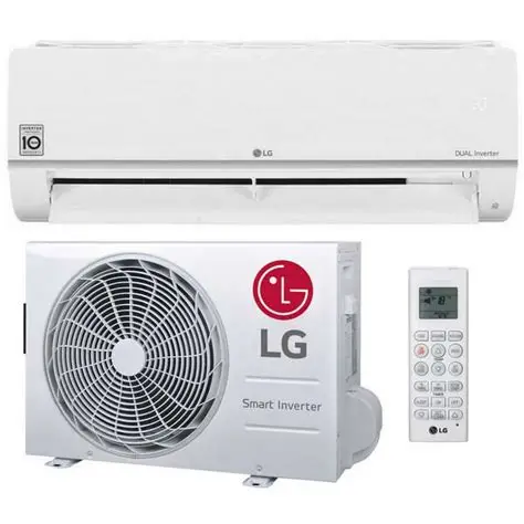 LG AC Dual Invertor 9000BTU Split Ac with Copper Pipes